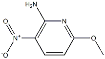 2-甲氧基-5-硝基-6-氨基吡啶 结构式