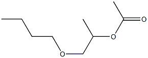 丙二醇丁醚醋酸酯 结构式