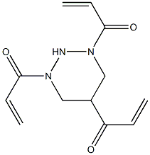 1,3,5-三丙烯酰基-六氢化三嗪 结构式