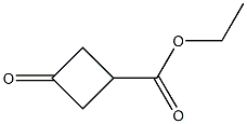 3-氧代环丁烷基羧酸乙酯 结构式