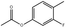 Acetic acid 3-fluoro-4-methyl-phenyl ester 结构式