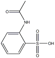 对乙酰氨基苯磺酸 结构式
