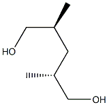 (2R,4S)-2,4-DIMETHYL-1,5-PENTANEDIOL 结构式