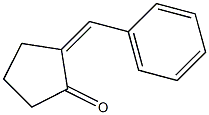 (2Z)-2-benzylidenecyclopentan-1-one 结构式