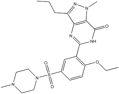 Sildenafil EP Impurity G 结构式