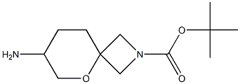 tert-butyl 7-amino-5-oxa-2-azaspiro[3.5]nonane-2-carboxylate 结构式