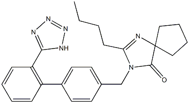 厄贝沙坦杂质 F 结构式