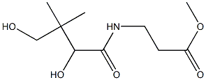 Methyl D-Pantothenate 结构式