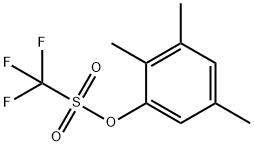 2,3,5-Trimethylphenyl Trifluoromethanesulfonate 结构式