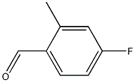 4-氟-2-甲基苯甲醛 结构式