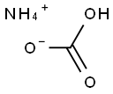 碳酸氢铵 结构式
