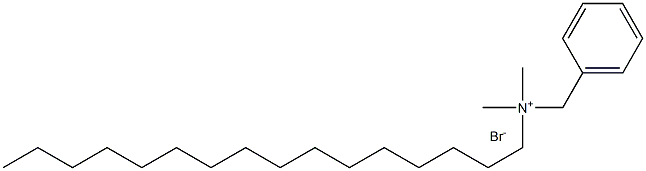 十六烷基二甲基苄基溴化铵 结构式