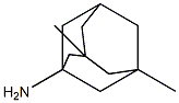 1-氨基-3,5-二甲基金刚烷 结构式