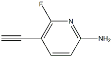 5-ETHYNYL-6-FLUOROPYRIDIN-2-AMINE 结构式