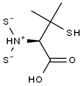 青霉胺二硫化物 结构式