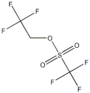 2,2,2-三氟乙基三氟甲磺酸酯 结构式