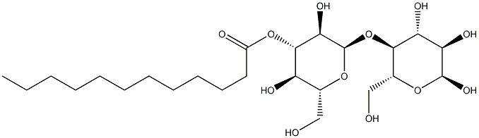 月桂酰基麦芽糖 结构式