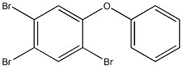 2,4,5-三溴联苯醚 结构式