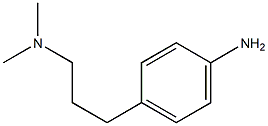 N-[3-(4-AMINOPHENYL)PROPYL]-N,N-DIMETHYLAMINE 结构式