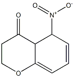 5-硝基-4-二氢色原酮 结构式