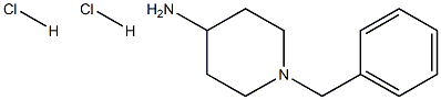 1-BENZYL-4-AMINOPIPERIDINE DIHYDROCHLORIDE 结构式