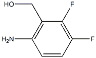 6-AMINO-2,3-DIFLUOROBENZENEMETHANOL 结构式