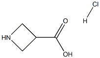 Azetidine-3-CarboxylicAcidcl 结构式