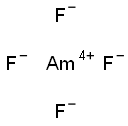Americium(IV) fluoride 结构式