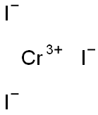 Chromium(III) iodide 结构式
