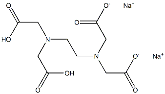 Disodium dihydrogen EDTA 结构式