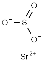 Strontium sulfite 结构式