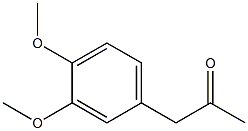 1-(3,4-DIMETHYOXYPHENYL)-2-PROPANONE 结构式