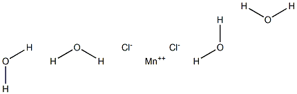 四水氯化锰 结构式