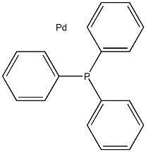 三苯基膦钯 结构式