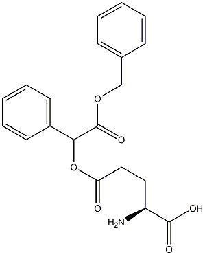 CBZ-谷氨酸苄酯 结构式