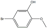 5-溴基-2-甲氧基苯酚 结构式