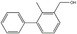 2-甲基-(1,1'-联苯基)-3-甲醇 结构式