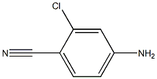 4-氨基-2-氯苯腈 结构式