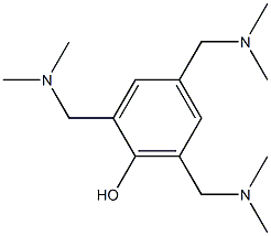 2,4,6-三(二甲胺基甲基)苯酚 结构式