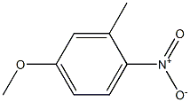 2-硝基-5-甲氧基甲苯 结构式