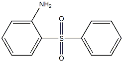 2-(苯基磺酰基)苯胺 结构式