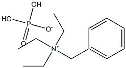 苄基三乙基磷酸二氢铵 结构式