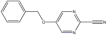 2-氰基-5-苄氧基嘧啶 结构式