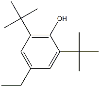 2,6-二叔丁基对乙基苯酚 结构式