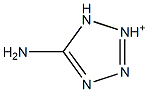 5-胺基四氮唑 结构式