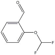 邻二氟甲氧基苯甲醛 结构式