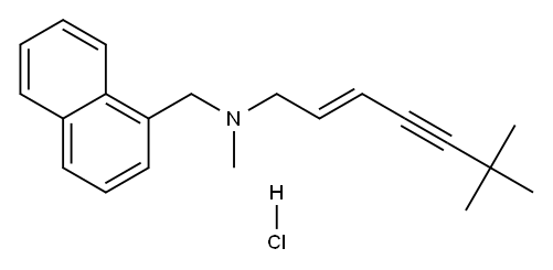 盐酸特比奈芬 结构式