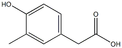 4-羟基-3-甲基苯乙酸 结构式