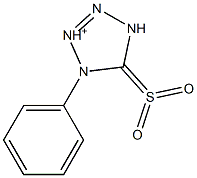 1-苯基-5-疏基四氮唑 结构式