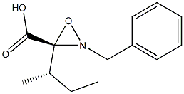 N-苄氧酰基-L-异亮氨酸 结构式